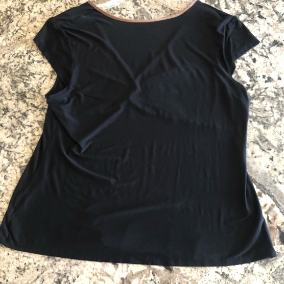 Gilligan & Ohama Black Sleepwear Top Plus Size XXL - 2X - Picture 8 of 11